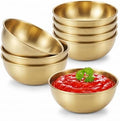 tifanso 8PCS Small Stainless Steel Dipping Bowls for Sauce &