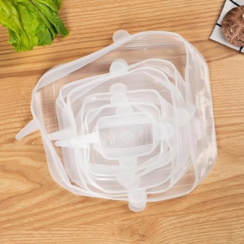 Reusable Silicone Bowl Covers, Square