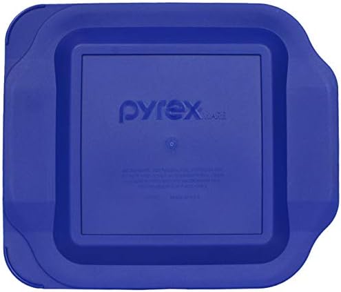 Pyrex 2-Qt & 3-Qt Glass Baking Dishes with Blue Lids
