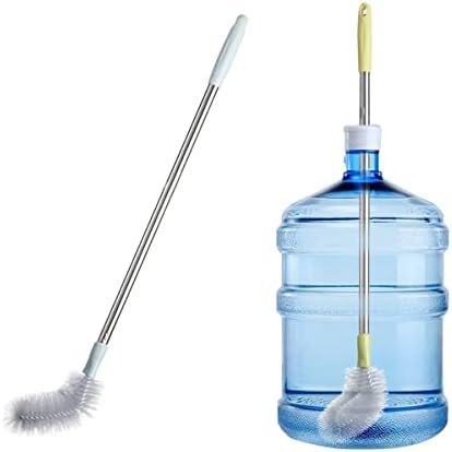 2 Pack 28" Long Bottle Brush, 3 & 5 Gallon Bottle Cleaner Brush, Nylon