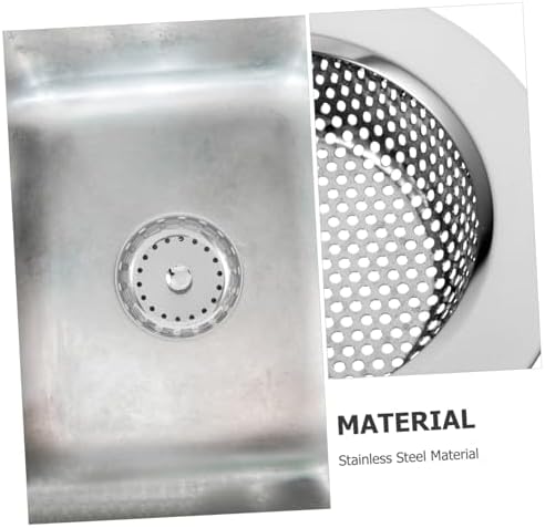 Stainless Steel Kitchen Sink Drain Stopper and Strainer Set