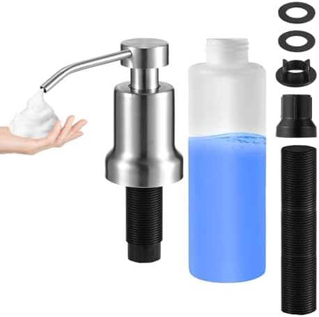 HAIOLORPRO Foaming Soap Dispenser for Kitchen Sink, Kitchen Bathroom