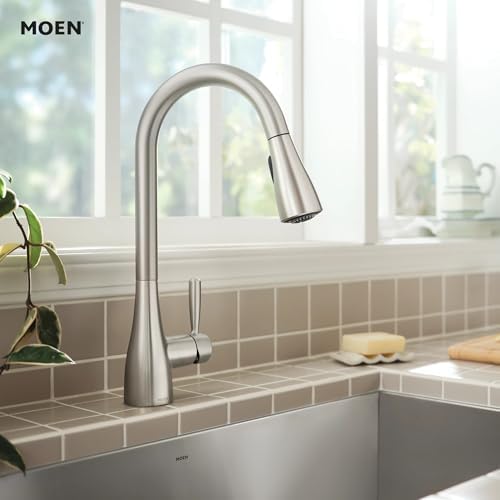 Moen Shoreway Pull-Down Kitchen Faucet, Spot Resist Stainless