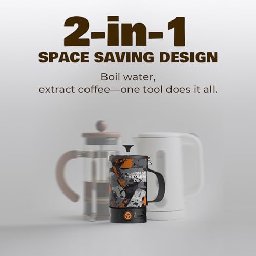Portable Electric French Press, 120V