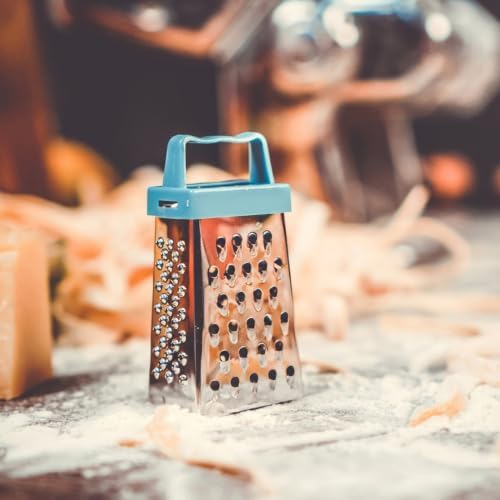 Garneck Mini Cheese Grater Set 3-Pack Stainless Steel Box Graters with