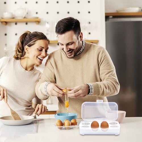 Egg Holder Camping Egg Carrier Plastic Storage Box