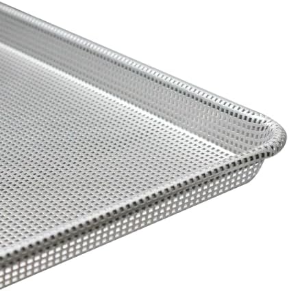TrueCraftware- 18" x 13" Half Size Fully Perforated Glazed Sheet Pan