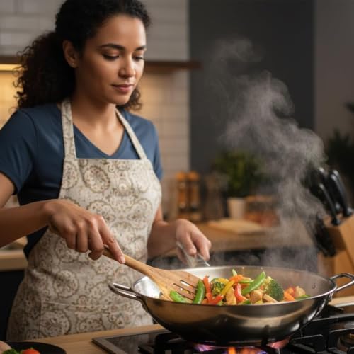 6-Piece Wooden Cooking Utensil Set