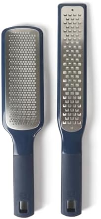 Calphalon Prime Grater and Zester, 2-Piece Stainless Steel Cheese