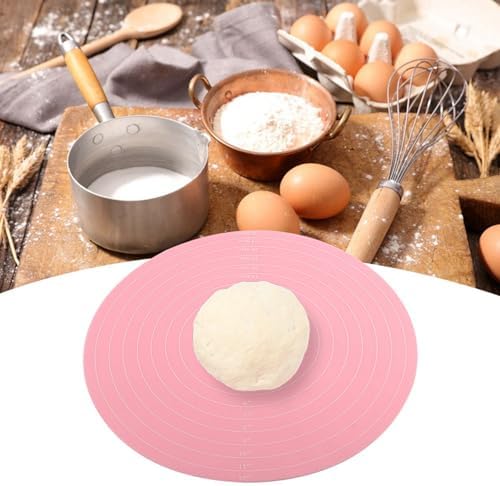 Pastry Nonstick Round Silicone Baking Mat, Food Grade