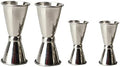 Jigger Measuring Cup Set Stainless Steel Double Head 4 Piece