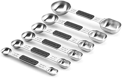 Cuisinart CTG-00-6MSP Stainless Steel 6P Set of Magnetic Measuring Spoons - Image 3