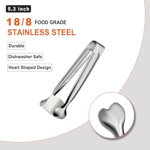 Serving Tongs, Anytrp 12-Packs Stainless Steel Sugar Tong, 5.3inch