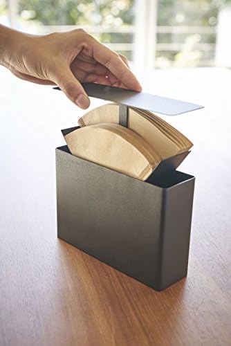 Yamazaki Home Tower Coffee Filter Case – Kitchen Storage Holder