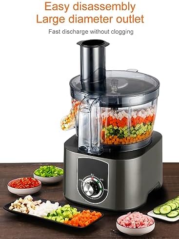 Commercial Vegetable Chopper & Fruit Slicer, 600W, 5L