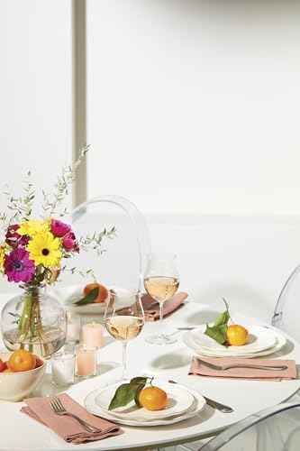 Lenox Blue Bay White Porcelain 18-Piece Dinnerware Set for 6