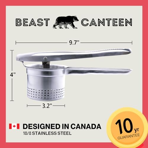 Stainless Steel Potato Ricer for Smooth Mashed Potatoes