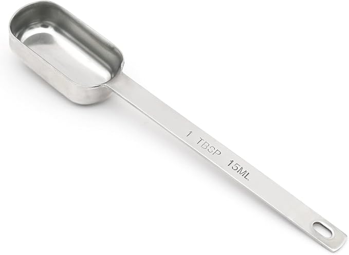 1PCS 1tbsp Single Measuring Spoon, Stainless Steel Long Handle Individual by BERYLER