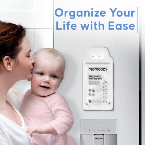 Magnetic Breastmilk Storage Bag Organizer for External Refrigerator