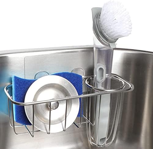HULISEN Stainless Steel Kitchen Sink Sponge Holder