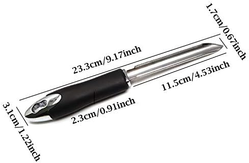 Honbay 1PCS Stainless Steel Jalapeno Chili Pepper Zucchini Cucumber