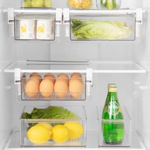 vacane Large Refrigerator Drawer with 28-Grid Egg Tray