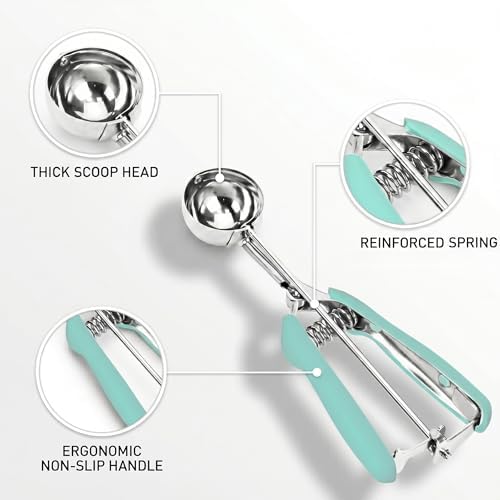 Ice Cream Scoop, #40 Cookie Scoop, 2 Tbsp/30 ml/1 oz Cookie Dough