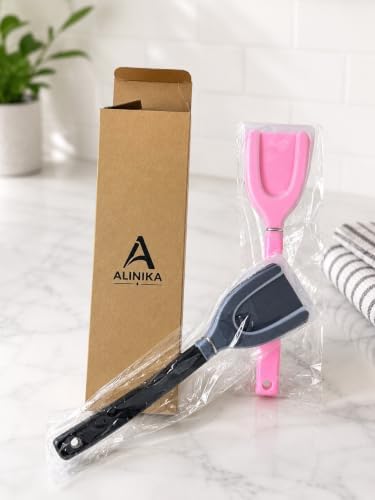 2-in-1 Egg Flipper Spatula Tongs, Set of 2