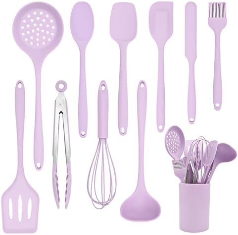 RANX INGST 11 pcs Silicone Utensil Set, Purple