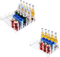 Coanto Drink Organizer for Fridge, 3 Row & 5 Row