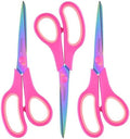 8.5" Office Scissors Heavy Duty, Titanium Coating Sharp Blades