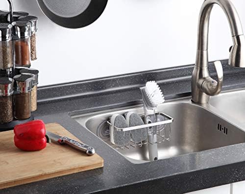 SunnyPoint Sink Sponge Holder, 7.4 x 3.3 x 2.75 Inch