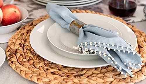 10 Strawberry Street 10.5" Catering Round Dinner Plate, Set of 12