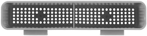 iPEGTOP Cutlery Utensil Silverware Drying Rack Basket Holder with
