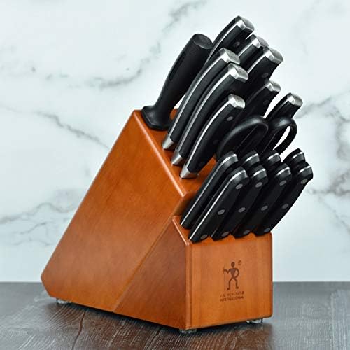 J.A. Henckels Forged Premio 19 Piece Knife Block Set