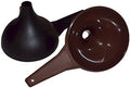 Tupperware Hershey Kiss Shaped Large Funnel Set of 2 Brown and Black