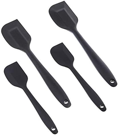 Amazon Basics Non-Stick Heat Resistant Silicone Spatula Set