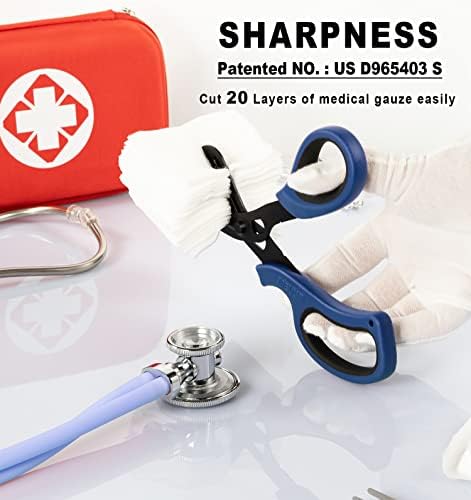 MEUUT All Purpose Scissors 8 Inch 3 Pack utility scissor for Heavy