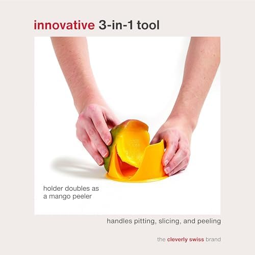 Zyliss 3-in-1 Mango Slicer, Peeler and Pit Remover