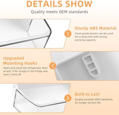 DA97-12657A Refrigerator (LEFT) Door Shelf Bin Replacement Fit for