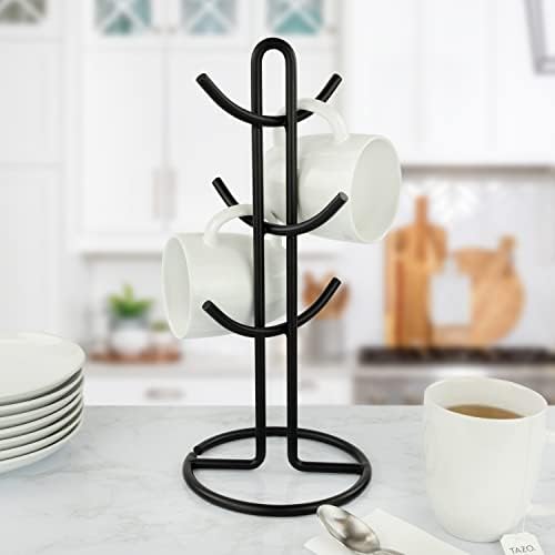Spectrum Euro Modern Mug Stand for Coffee Cups Mugs Espresso Teacups