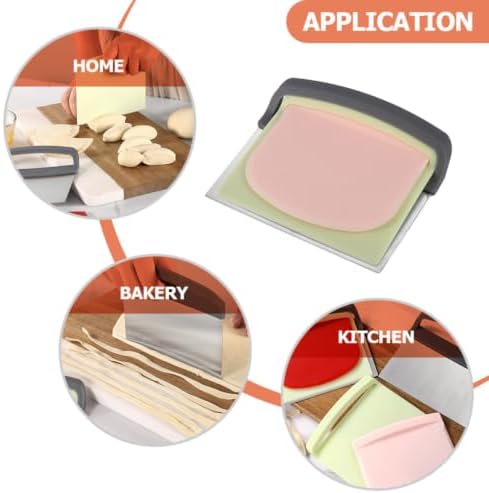 Dough Cutter Scraper with Scale Stainless Steel Multifunctional for