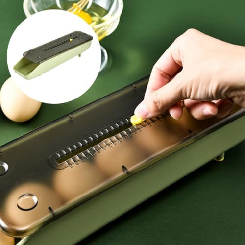 Plastic Egg Holder Drawer Organizer, Multi Layer Refrigerator Tray