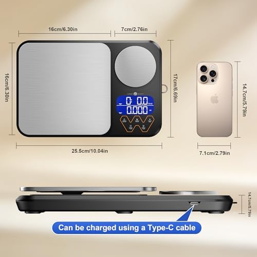Rechargeable Digital Dual Platform Food Kitchen Scales Weight