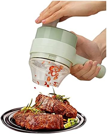 4 in 1 Handheld Electric Vegetable Cutter Set