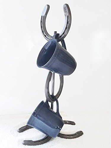 Horseshoe Coffee Mug Holder for Mugs and Cups for Western and Rustic