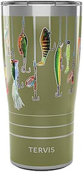 Tervis Traveler Fishing Lures Triple Walled Insulated Tumbler Travel