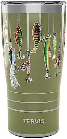 Tervis Traveler Fishing Lures Triple Walled Insulated Tumbler Travel
