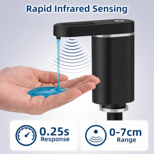 APEKX Touch-Free Automatic Dish Soap Dispenser