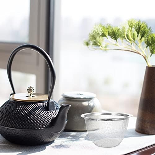 Operitacx 8-Pack Stainless Steel Tea Infuser Baskets, 3-Inch Strainers